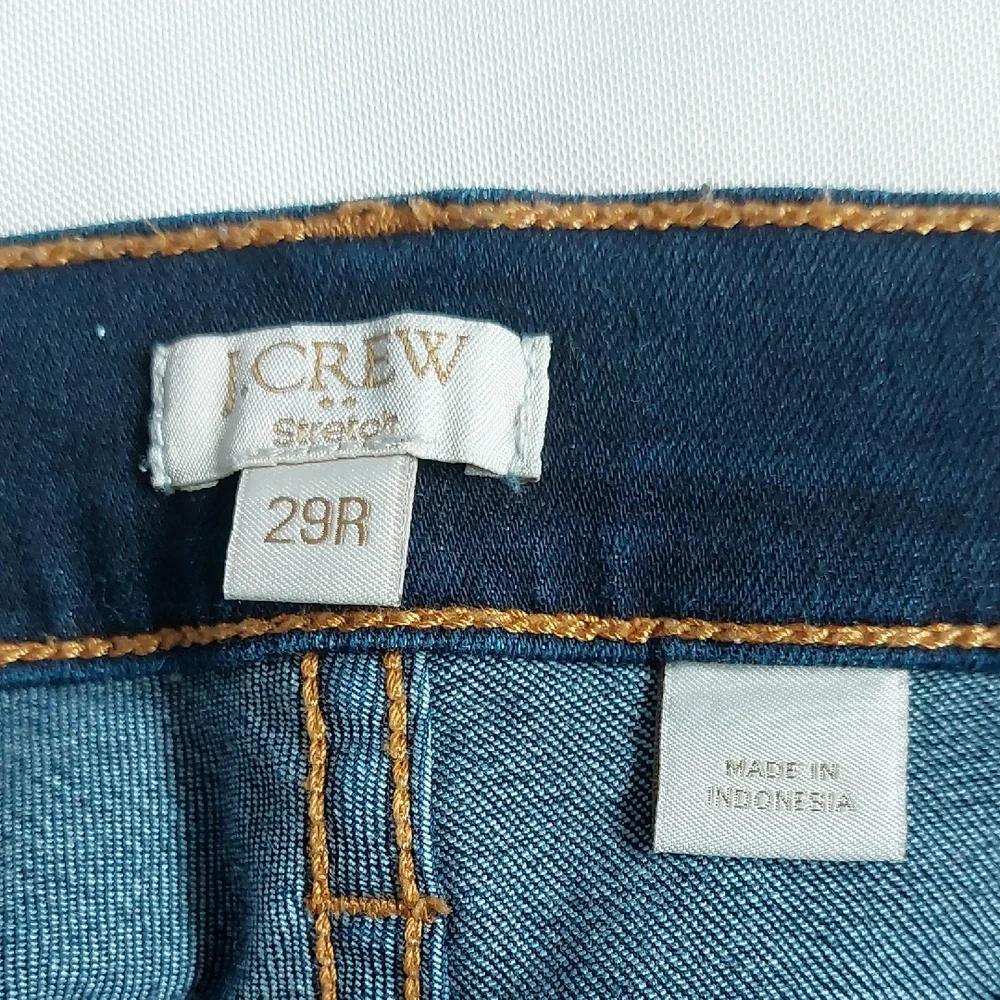 J. Crew Stretch‎ Women's Navy Straight Leg Jeans Size 29R
